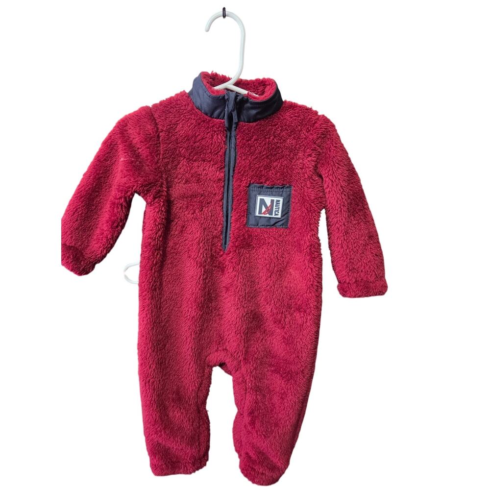 NWT Fuzzy Winter Suit - Nautica - 12mo